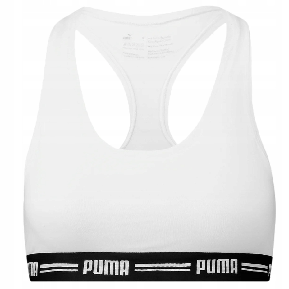 Stanik damski sportowy Puma Racer Back biały M