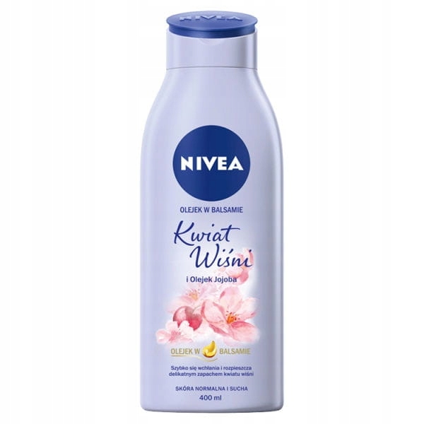 NIVEA Olejek w balsamie kwiat wiśni i olejek jojob