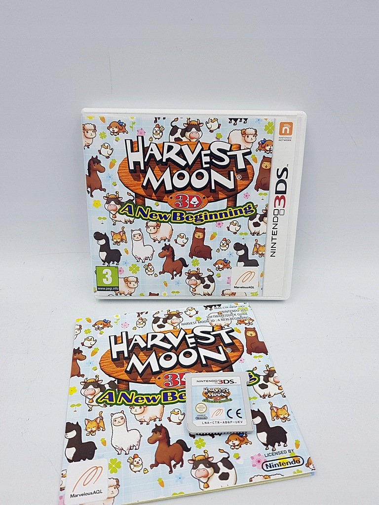 Nintendo 3DS Harvest Moon 3D A new Beginning