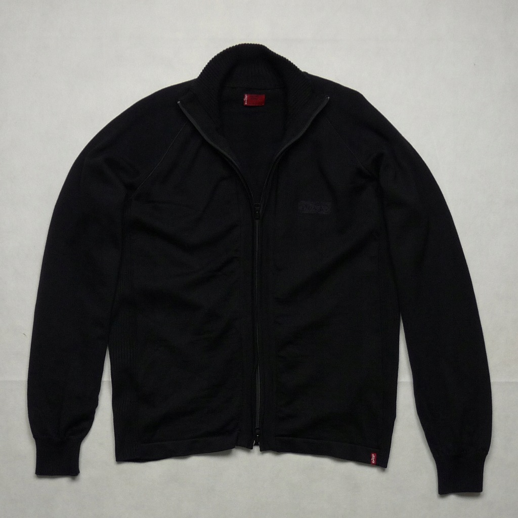 LEVIS czarny wełaniany sweter merino wool XL