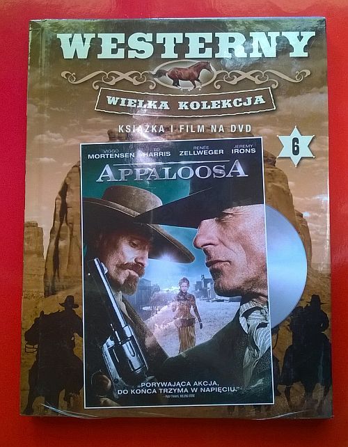 APPALOOSA - western - książka i DVD *nowe w folii