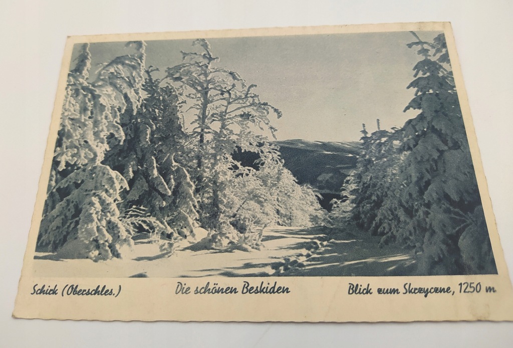 Beskidy Szczyrk Skrzyczne H. Pallmann 1941 okupacyjna