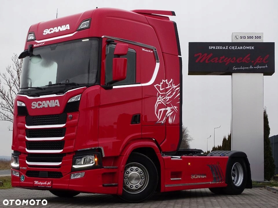 Scania S 450 / NOWY MODEL / RETARDER / LEDY / I-C