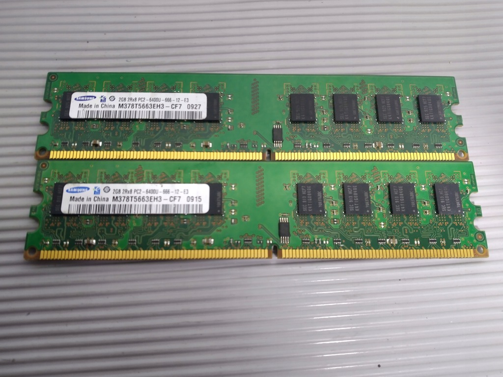 Pamięć RAM DDR2 4GB 2x2GB 800MHz Samsung gw