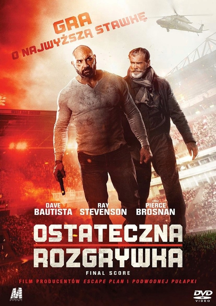 OSTATECZNA ROZGRYWKA DVD D. Bautista P. Brosnan