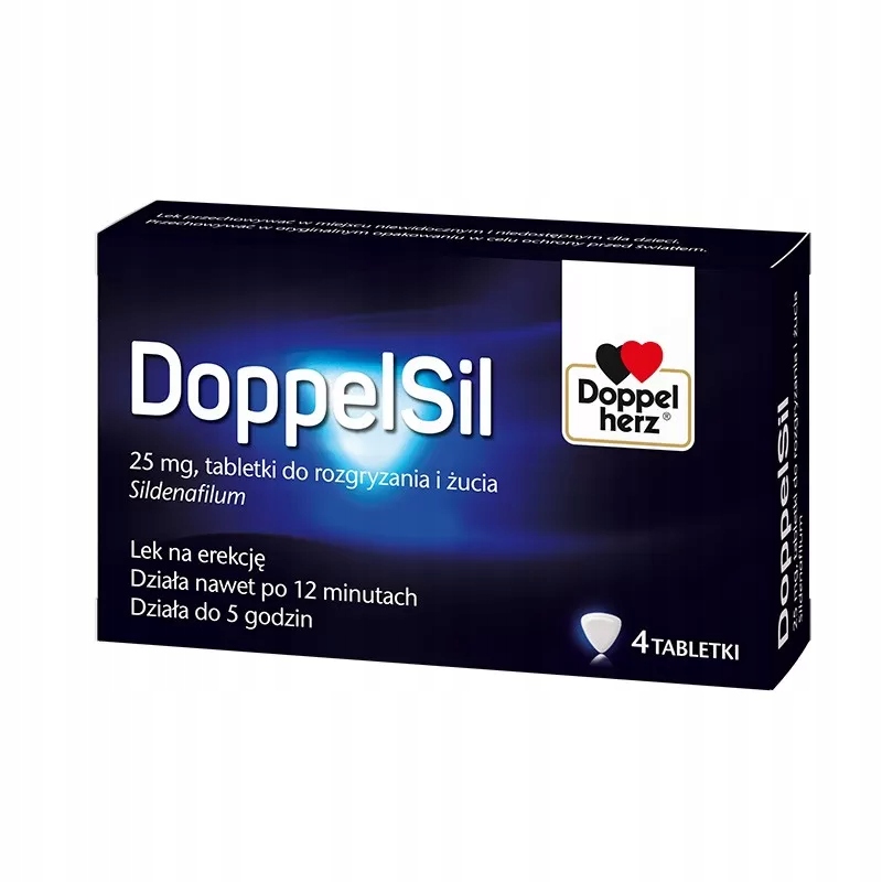 DoppelSil 25 mg, 4 tabletki