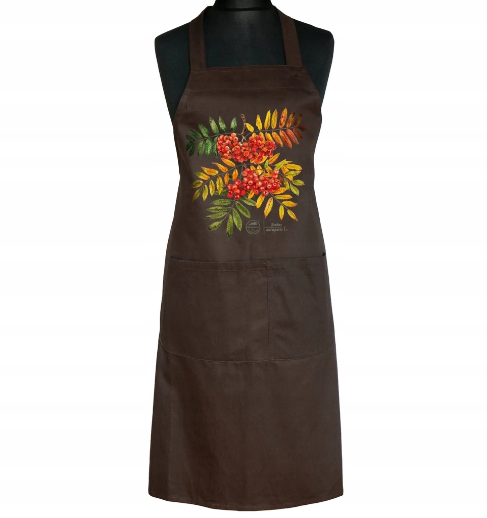 Fartuch ogrodowy Jarząb pospolity (brązowy)