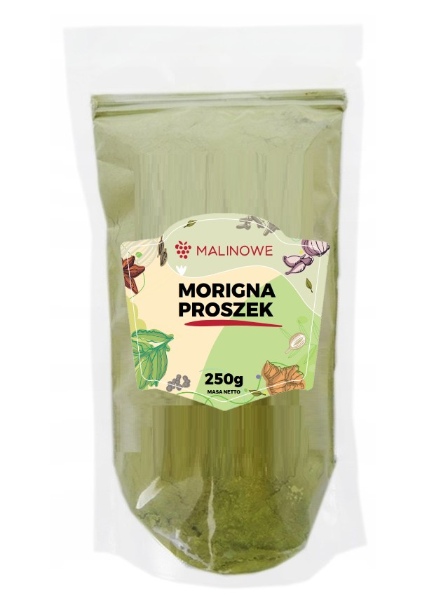 MORINGA PROSZEK Z LIŚCI 250G