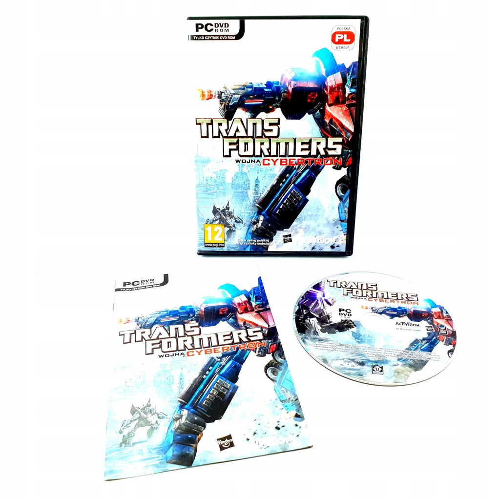 TRANSFORMERS WOJNA O CYBERTRON PC POLSKIE WYDANIE 13080564876
