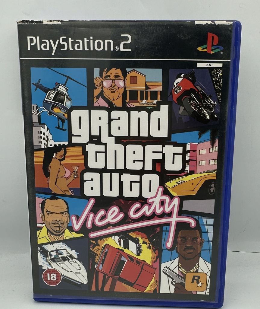 Gra GRAND THEFT AUTO VICE CITY Sony PlayStation 2 (PS2)