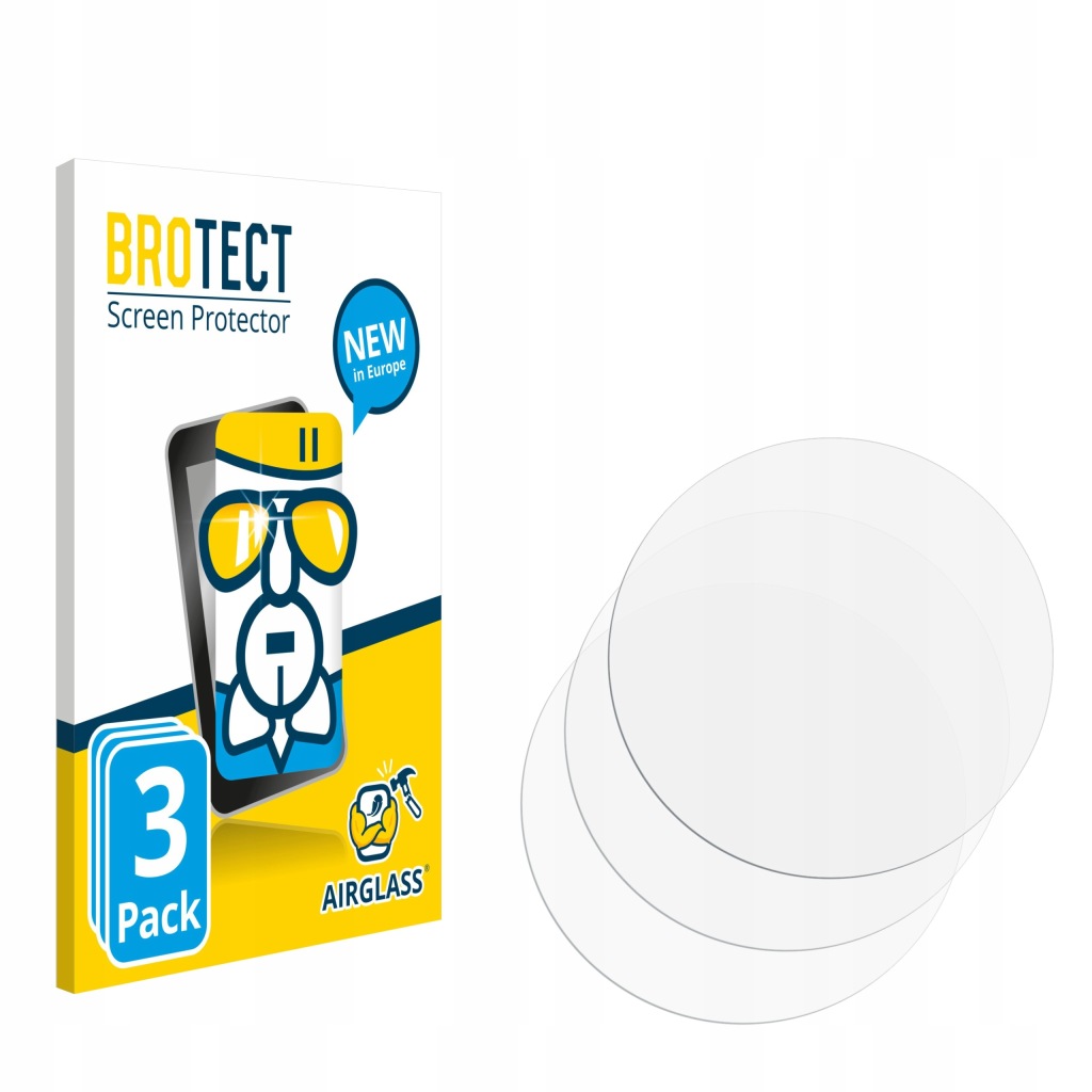 BROTECT AirGlass Glass Screen Protector for Citizen AT2100-09E (3 Pack)