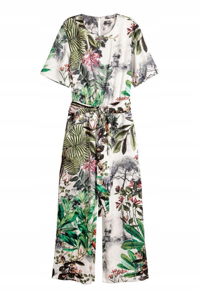 26M049 H&M__MJ9 KOMBINEZON TROPICAL PRINT__XXS