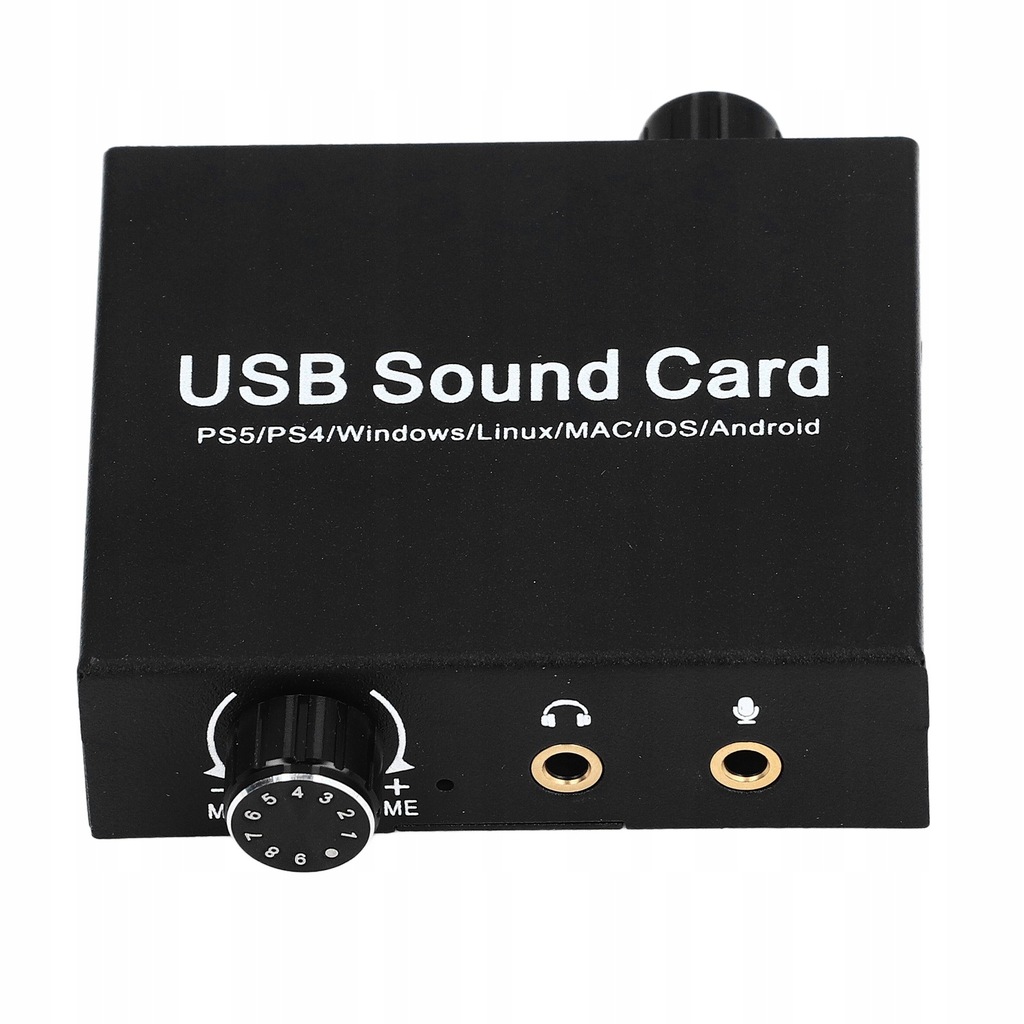 Zewnętrzny konwerter karty dźwiękowej USB Napęd
