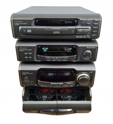 Technics SL-EH600 – wieża stereo - CD + procesor + amplituner + CC