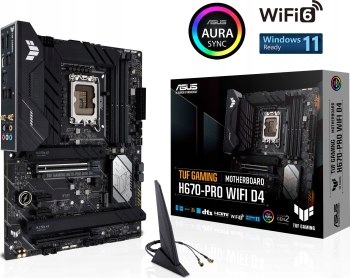 Płyta główna - ASUS TUF GAMING H670-PRO WIFI D4