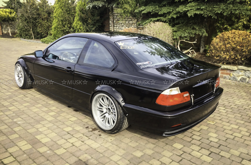 Poszerzenia nadkoli BMW e36 / e46 MUSK CUSTOMS 11703979491