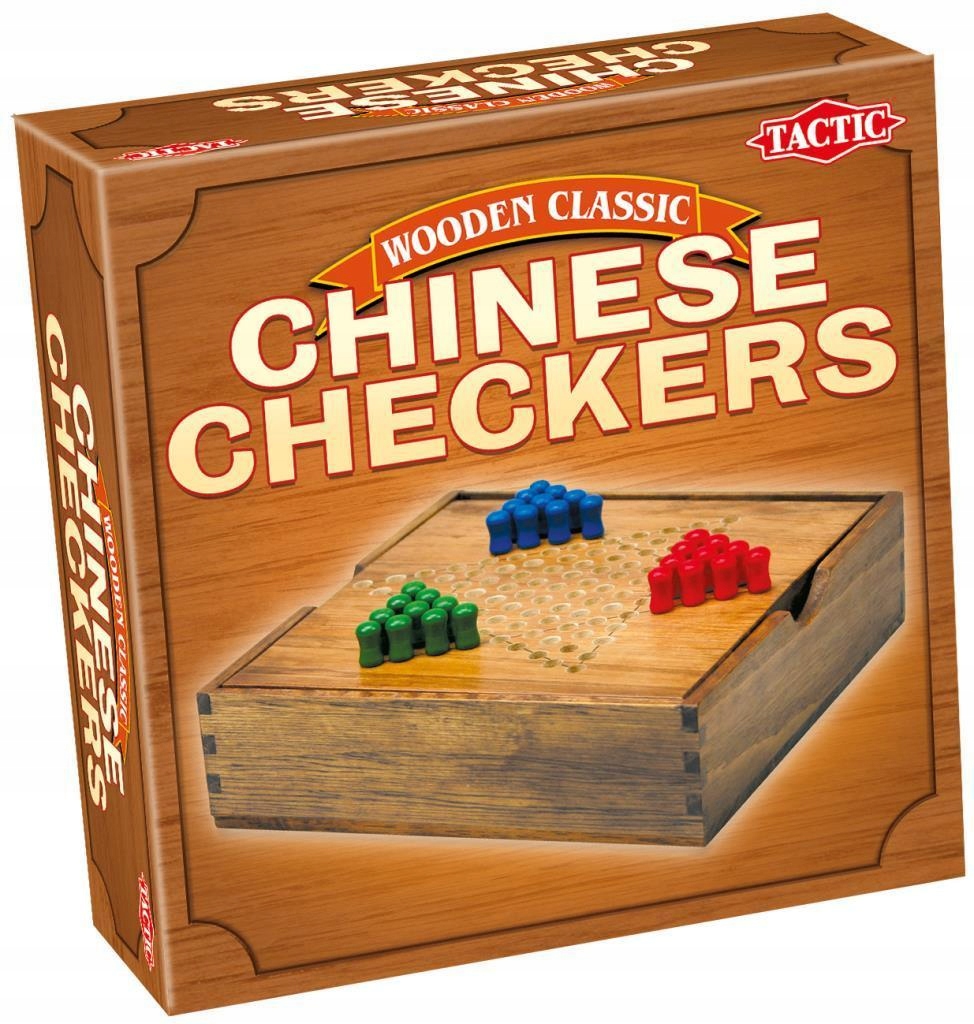 CHIŃSKIE WARCABY WOODEN CLASSIC, TACTIC