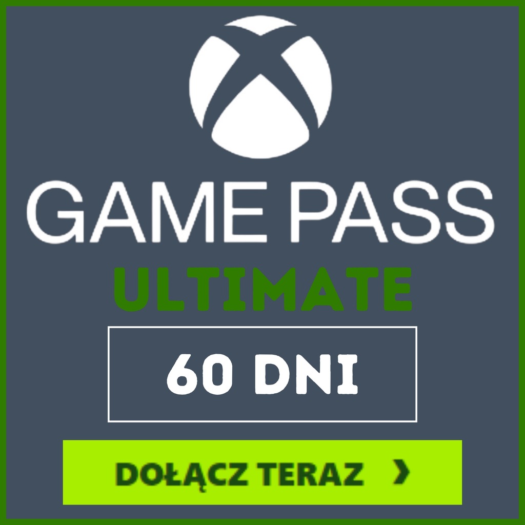 XBOX GAME PASS ULTIMATE 60 DNI 2 MIESIĄCE / STARE I NOWE KONTA KOD