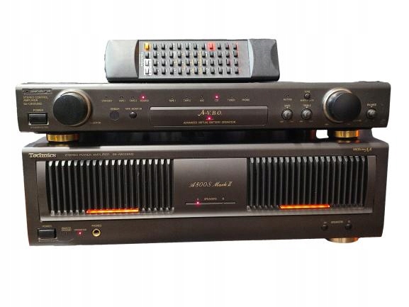 Technics SU-C800UM2 SE-A800SM2 przedwzmacniacz + końcówka PO PRZEGLĄDZIE