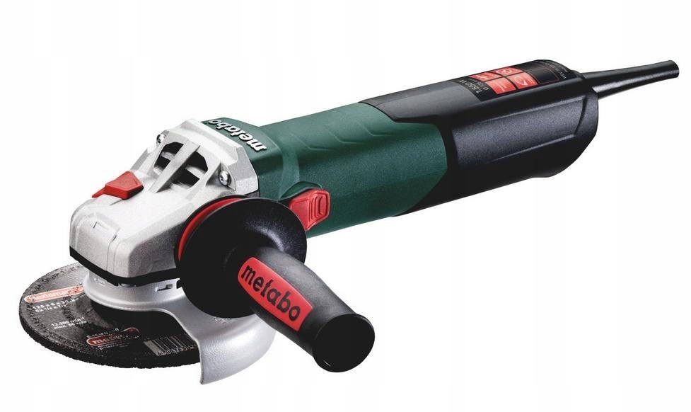 METABO SZLIFIERKA KĄTOWA 125mm 1500W WEV 15-125 QUICK HT