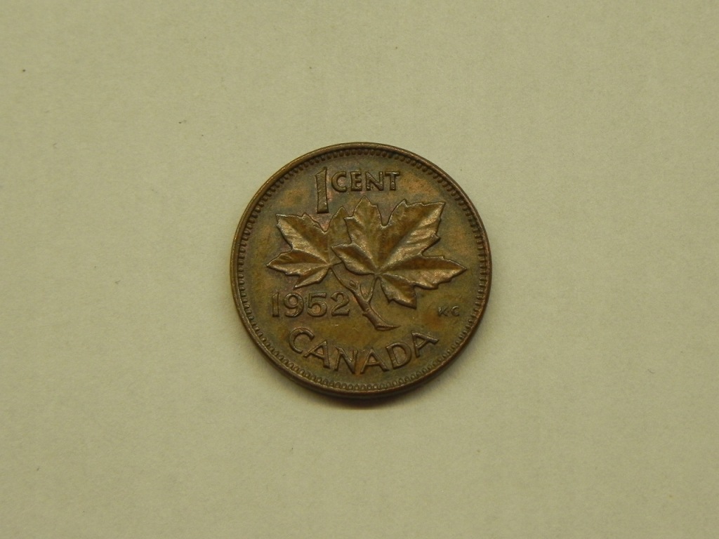 49893/ 1 CENT 1952 KANADA