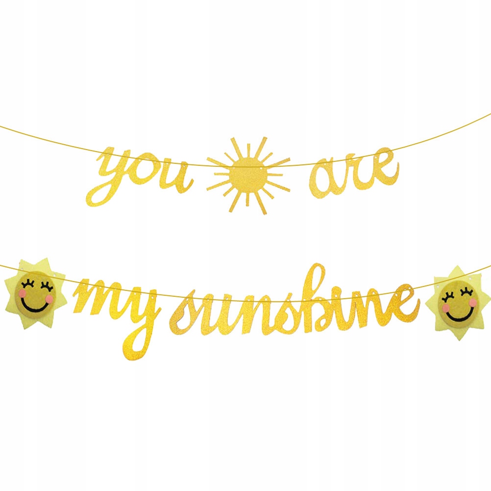 1 PC Baby Birthday Banner, JESTEŚ MOIM