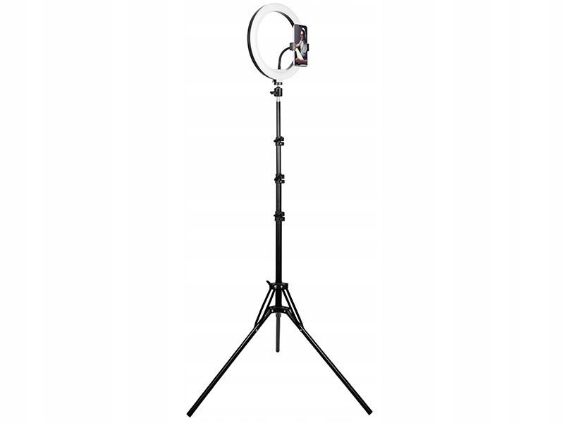 Lampa pierścieniowa Tracer Ring 30cm ze statywem