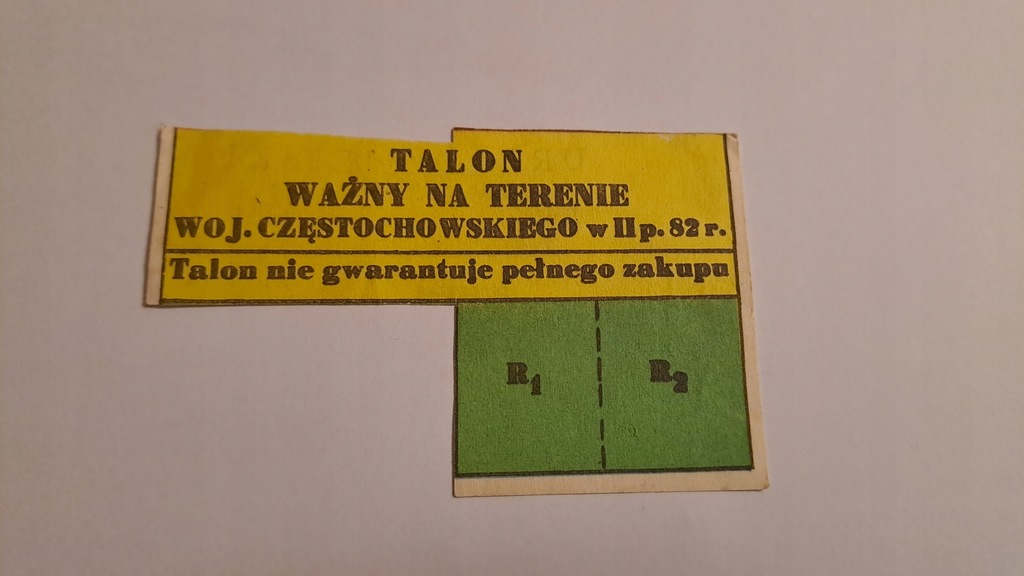 TALON - CZĘSTOCHOWA - PRL