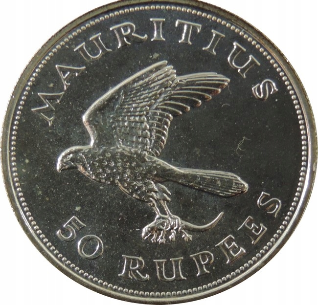 50 RUPEES 1995 - MAURITIUS - PUSTUŁKA - TL2191