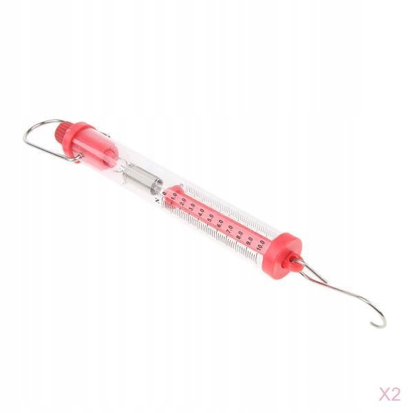 2x 10N meter Dynamometer Dynamometer Spring
