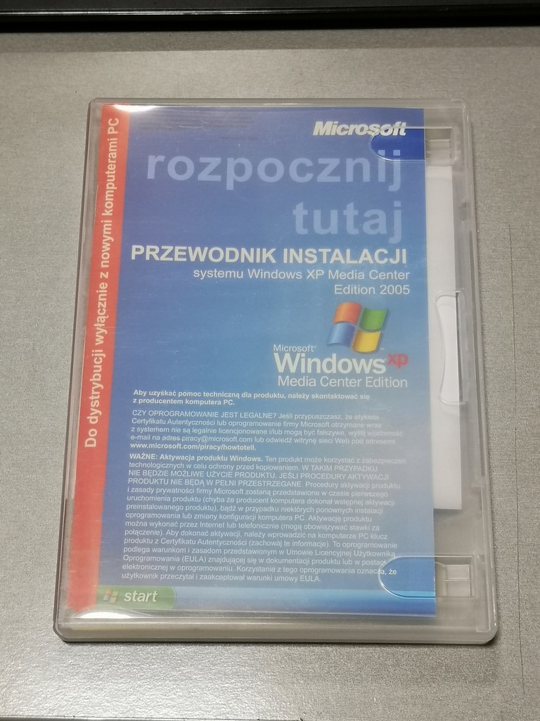 Microsoft Windows XP Media Center Edition 2005 PL