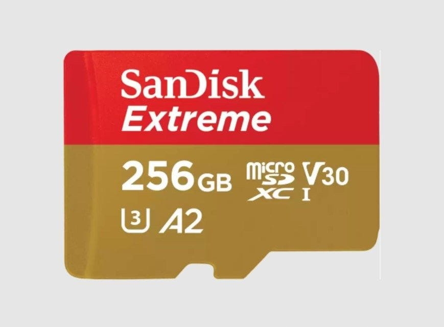 EXTREME microSDXC 256 GB 190/130 MB/s A2