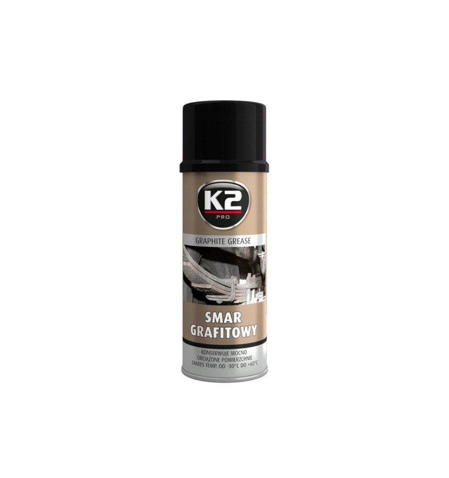 K2 Smar Grafitowy Spray 400Ml