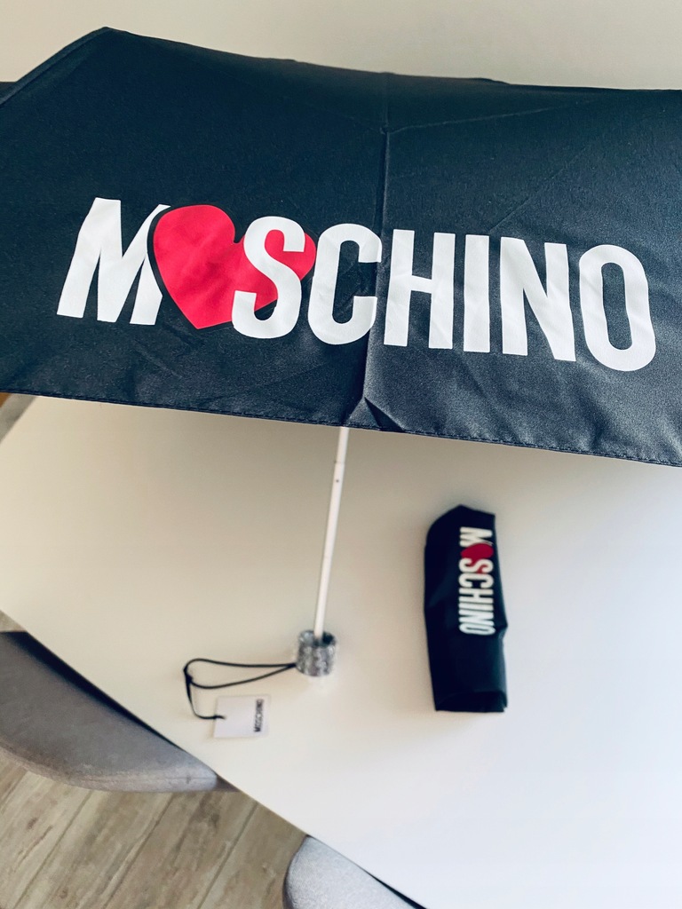 NOWY oryginalny parasol Moschino