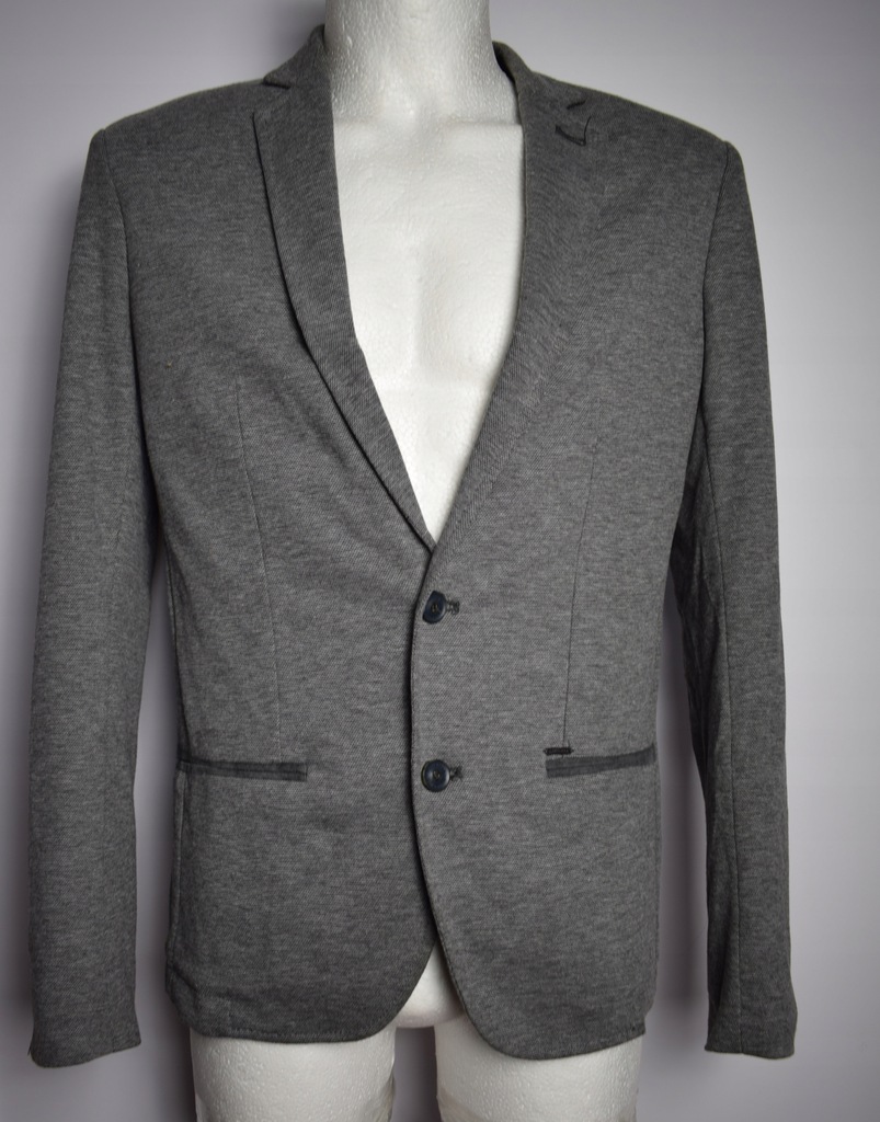 PULL & BEAR blezer marynarka szara _______L