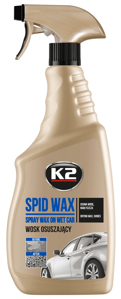K2 SPID WAX 770 ML - WOSK NABŁYSZCZAJĄCY NA MOKRO