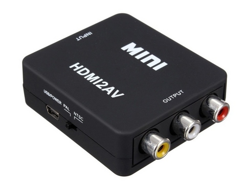 Купить Конвертер HDMI в AV RCA 1080P: отзывы, фото, характеристики в интерне-магазине Aredi.ru
