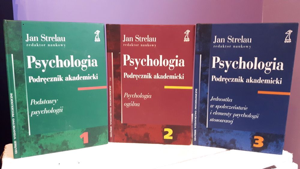 Książki Psychologia Podręcznik akademicki 3tomy