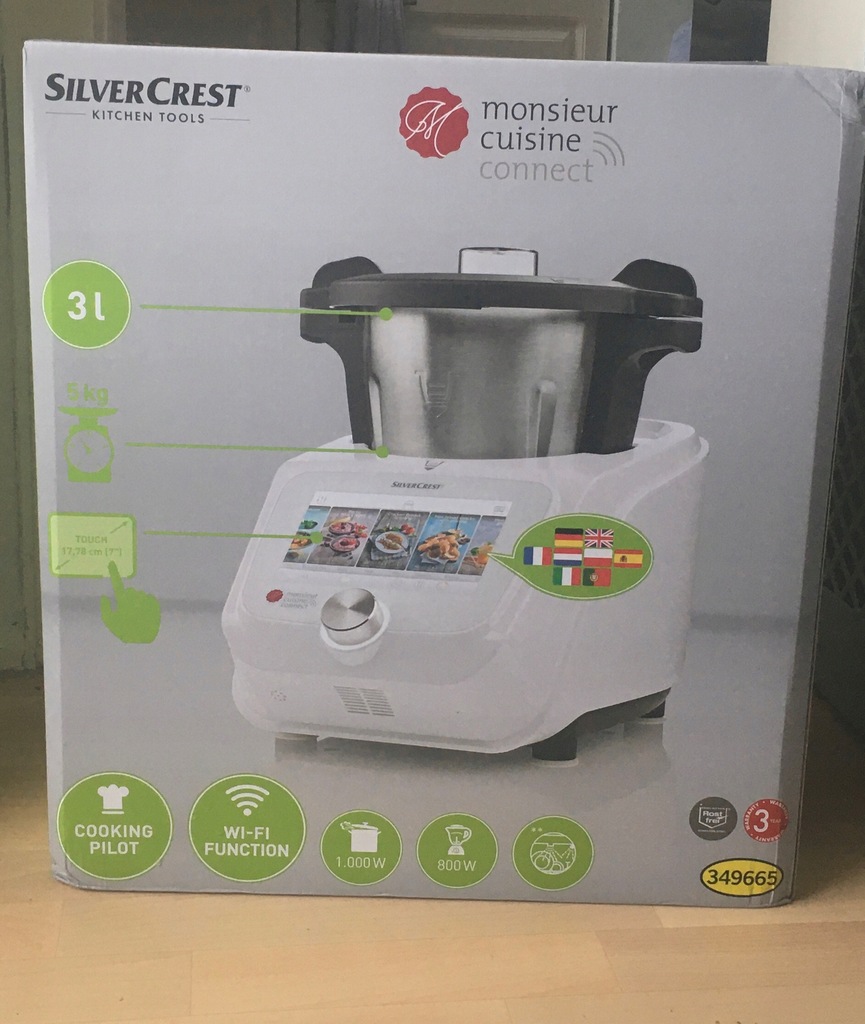 LIDLOMIX Monsieur Cuisine Connect 1000+800W E5