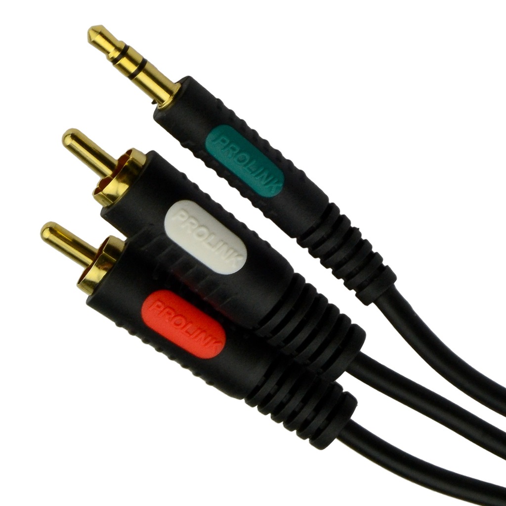 Kabel 2 RCA -mini JACK 3.5mm PROLINK CLASSIC 1,2m