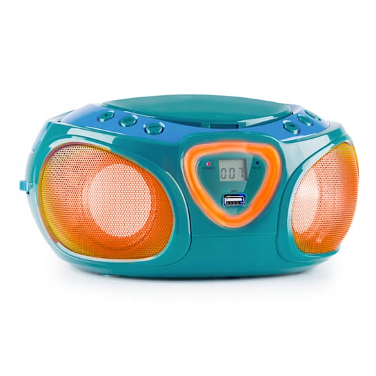 RADIOODTWARZACZ CD, BOOMBOX, UKF-FM, CD, BLU 5.0