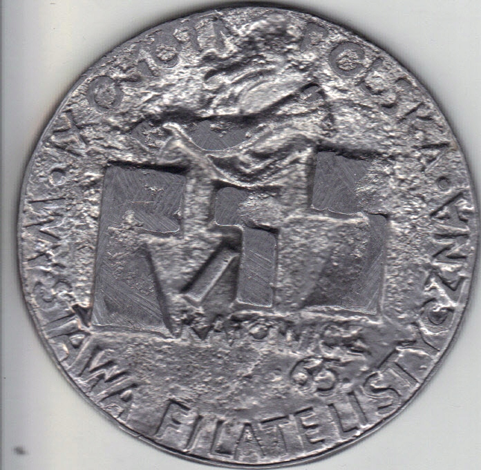 Medal - KATOWICE - Wystawa Filatelistyczna 1965r.
