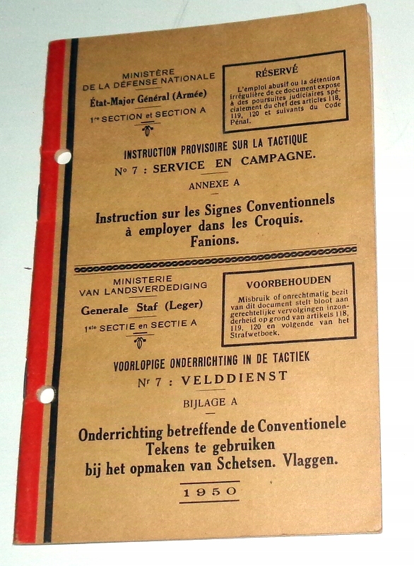 Wojskowa Instrukcja sygnałowa i taktyczna 1950.