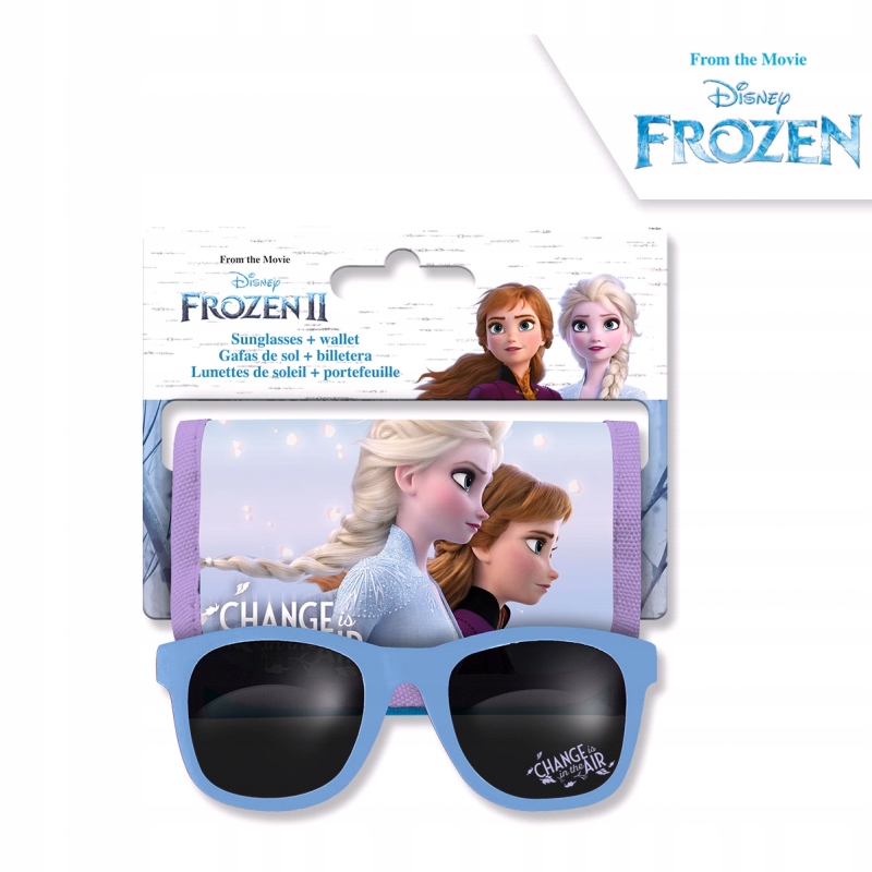 OKULARY PRZECIWSŁONECZNE Z PORTFELIKIEM FROZEN W..