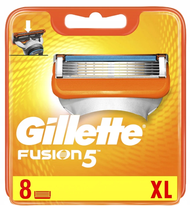 Wkłady wymienne do Gillette Fusion 5 8szt