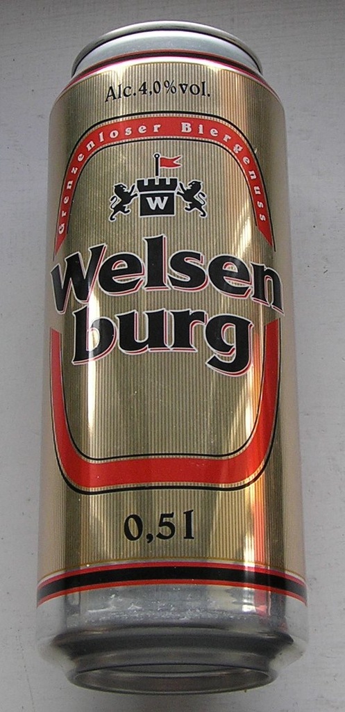 PUSZKA PIWO WELSENBURG WĘGRY 2006