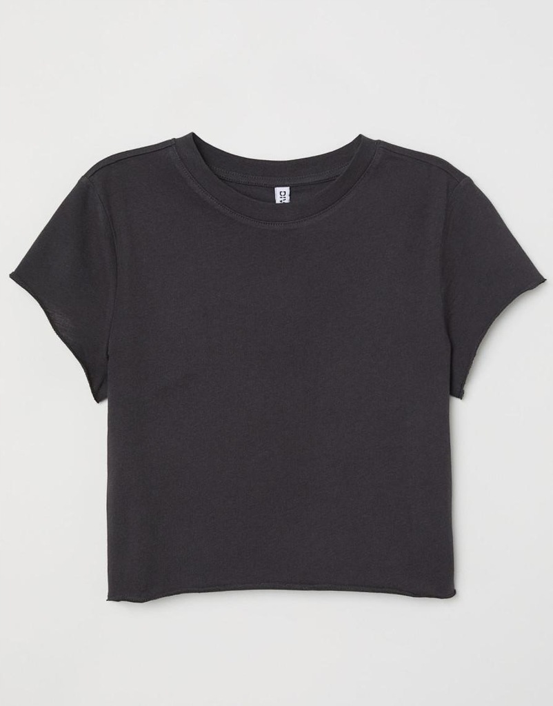 P5L143 H&M__MJ9 KRÓTKI T-SHIRT BASIC__XS