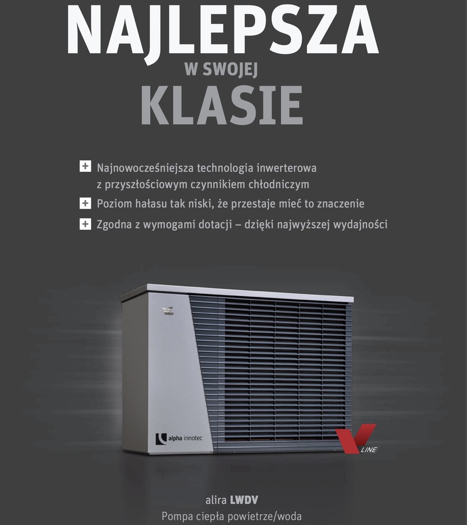 Pompa ciepła Alpha Innotec LWDV 91-1/3-HSDV 12.1M3