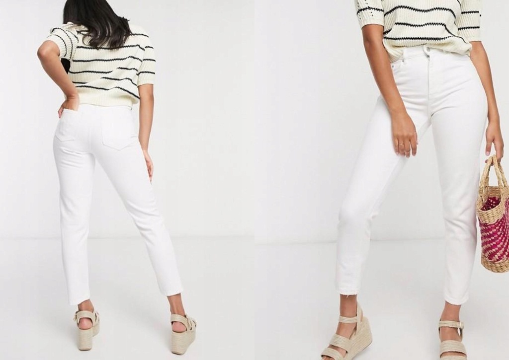 VERO MODA SPODNIE TYPU MOM JEANS W28 L28