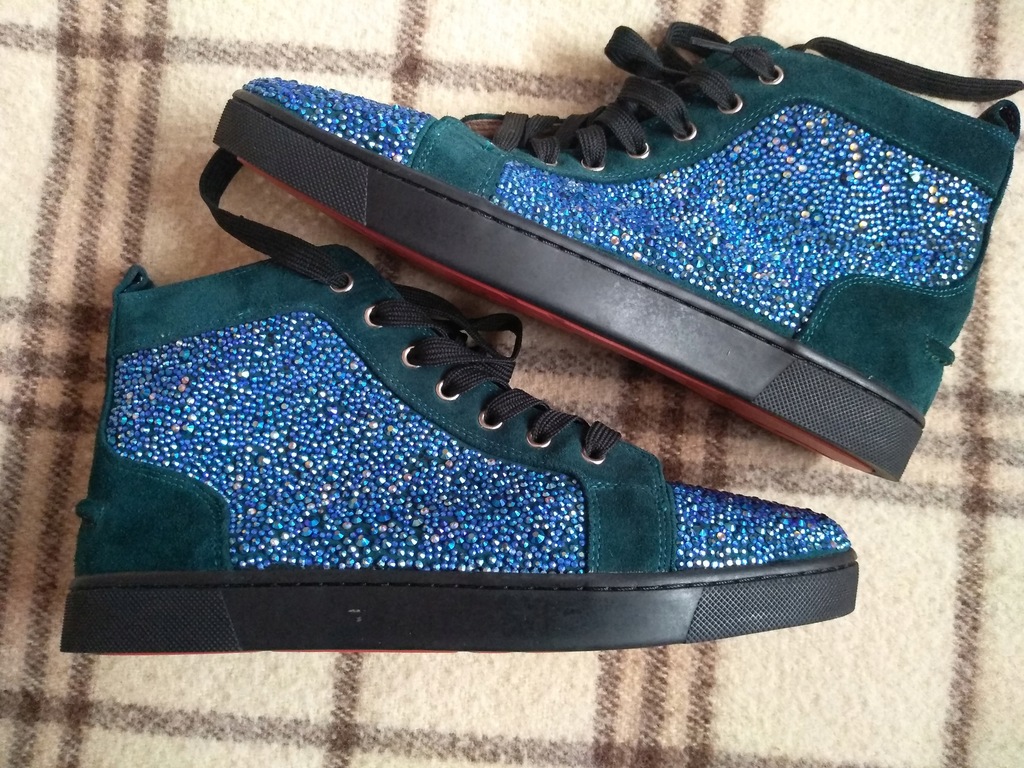 Christian Louboutin_Strass High Sneakers_buty